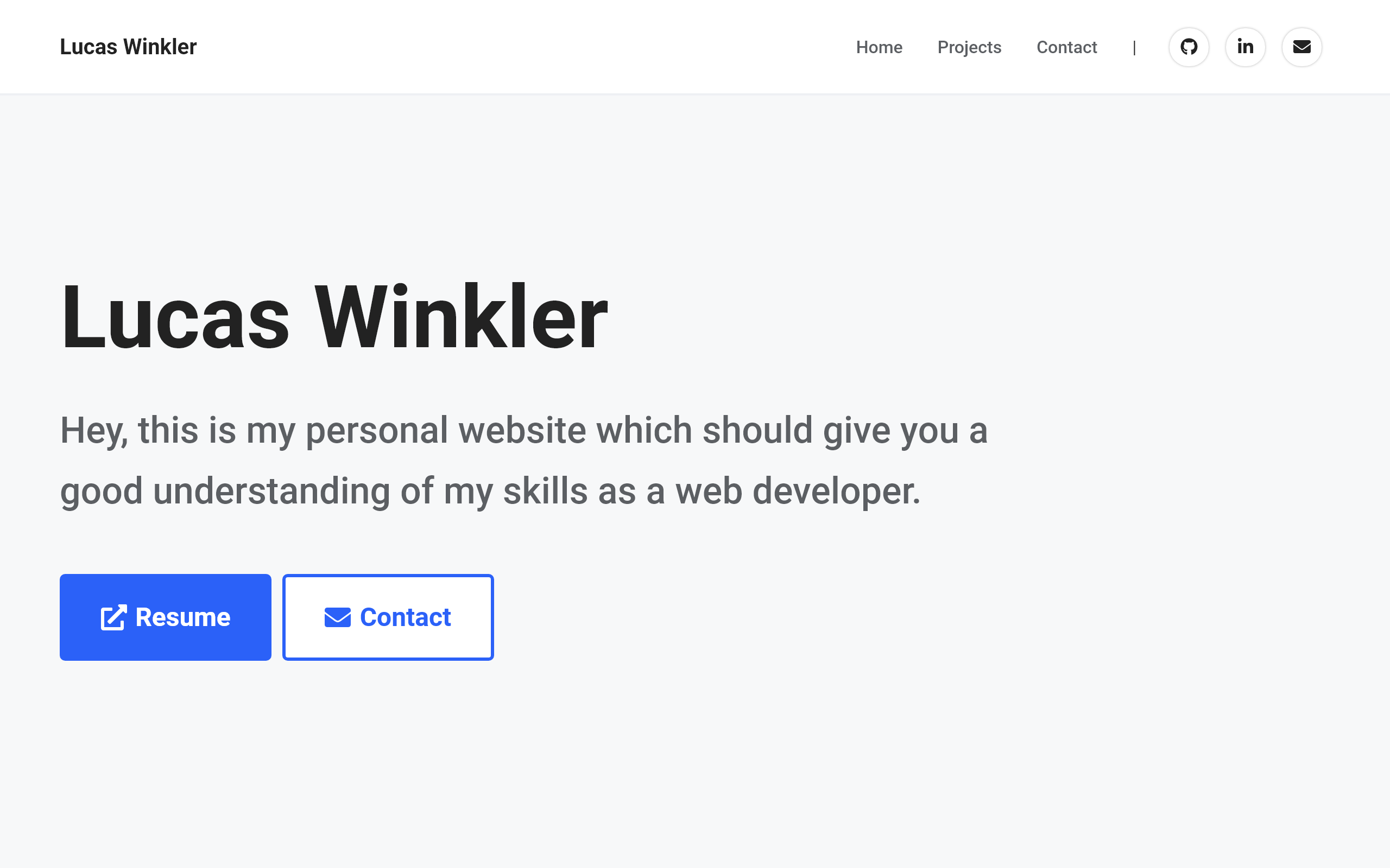 Personal Website Image